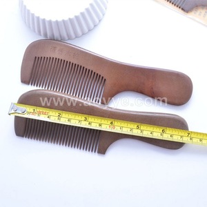 Wholesale Customized Logo Sandalwood Hair Comb Wooden Combs