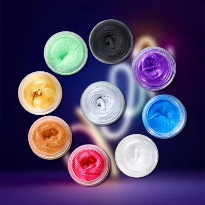 Wholesale Popular 9 Colors Hair Styling Pomade Temporary Disposable Party Clay Hair Color Wax Mud From China Supplier