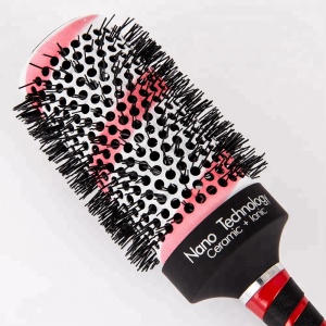 Wholesale Professional Salon Hair Beauty Round Brush Nylon Ceramic Hair Brush