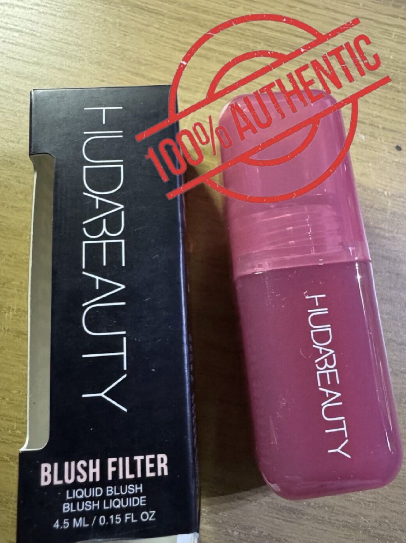 100% Authentic Huda Beauty Blush Filter Liquid Blush Strawberry Cream