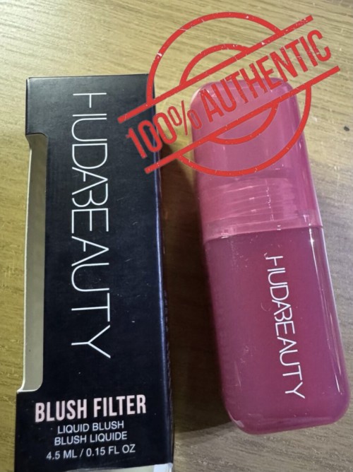 100% Authentic Huda Beauty Blush Filter Liquid Blush Strawberry Cream