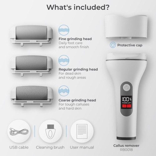 Electric Callus Remover Rechargeable Foot File Foot Care