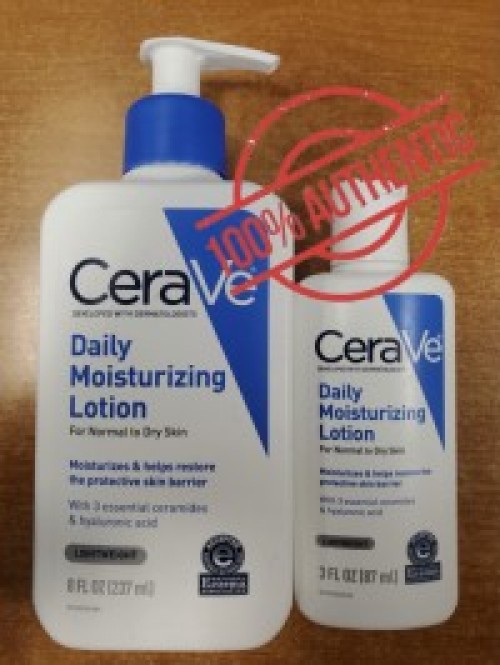 100% Authentic Cerave Daily Moisturizing Lotion Normal Dry Skin