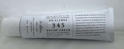Dr.Althea 345 Relief Cream 50 ml / 1.69 fl oz Korean Skincare Acne / Sensitive