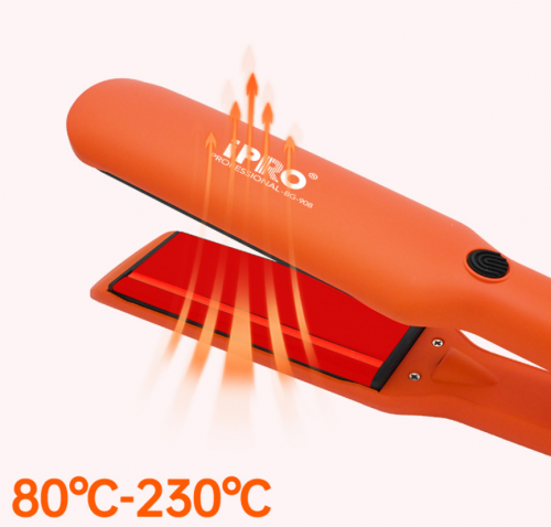 New Temperature Regulating Hair Straightener PTC Splint Infrared Hair Straightening Hair Curling Dual purpose Straightening Splint
