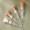 Innovative Space-Saving 4-in-1 Detachable Makeup Brush Manufacturer Multi-Use Travel Beauty Tool Kit for OEM/ODM Private Label