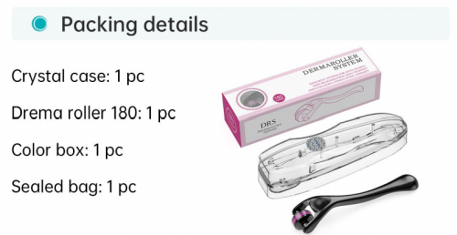 Derma Roller In Stock Microneedle Derma Roller DRS180 derma roller skin