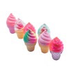 Private Label Ice Cream Shape Lip Balm Cosmetics with Packing