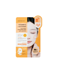 MEDIFORDEAR FACE & NECK MASK [VITAMIN C + NIACINAMIDE]