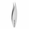 Combo Tip Tweezers Slanted & Pointed Extra Wide Grip for Fine Hair & Eyebrow Design Stainless Steel