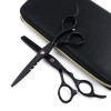 Professional Salon Hair Cutting Thinning Scissors Barber Shears Hair Cutting Tool Set ( Sliver & Black ) By FARHAN PRODUCTS & Co