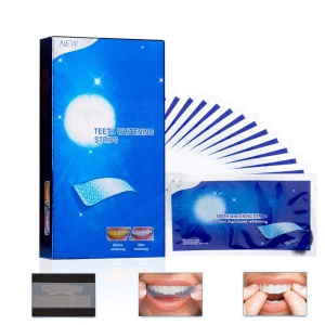 14Pcs/7Pair teeth whitening strips Dental Whitener Teeth white Care Stain Removal