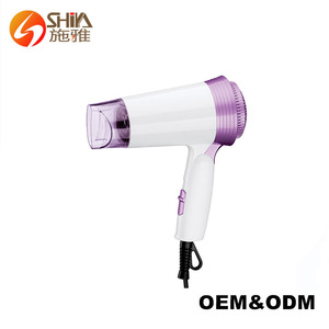 2019 electric AC new design custom hot and cold mini travel hotel foldable hair dryer wholesale