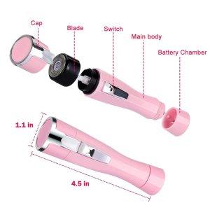 2020 news Portable Painless Face Lipstick Mini Lady Womens Facial Hair Remover Electrialal Epilator