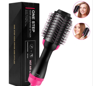 2021 CE Approval Professional One Step Hot Cold Hair Straightener Hair Brush Dryer Hot Air Brush Styler Hair Dryer