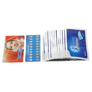 28Pcs/14Pair 3D Teeth Whitening Strips Teeth Dental Whitening Double Elastic Gel Strips Dental Tools Teeth Strips W3508