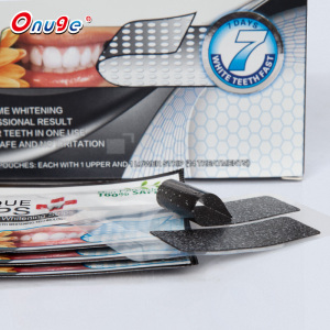 28Pcs/14Pair Charcoal stripTeeth Whitening Tooth Dental kit Whitening