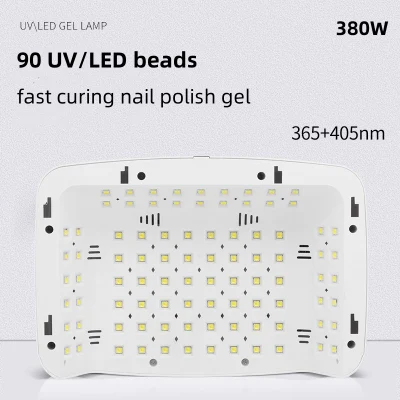 380W UV LED Nail Dryer Two Hands UV Light Nail Lamp