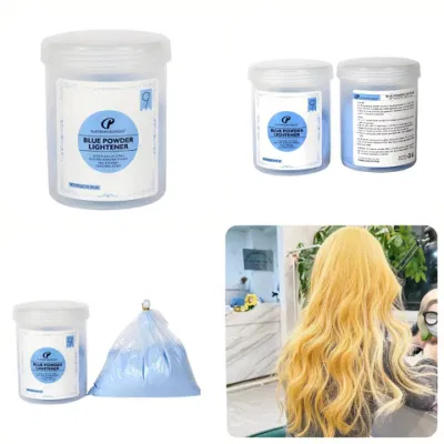 500g Ammoniac-Free Unscented Canned Hair Bleaching Powder