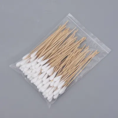 Bamboo Stick Medical Cotton Swabs/Buds/Applicators
