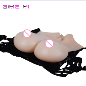 Beautiful Cool Silicone Wearable Enlarge Breast Forms For Crossdresser Cosplay