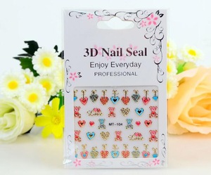 Cheaper Fashion Nail Art, Finger Nail Sticker Wholesale