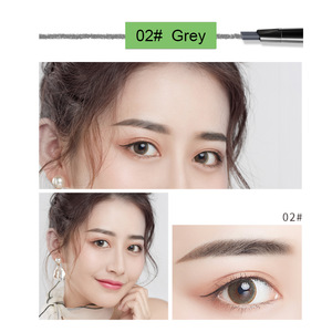 custom label eyebrow pencils slim waterproof  eyebrow pencil for eye brow