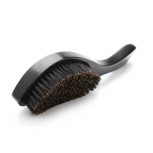 Custom logo 360 Wave Brush Curved Hair Brush Nylon Bristle And Curve Wave Brush Wholesale