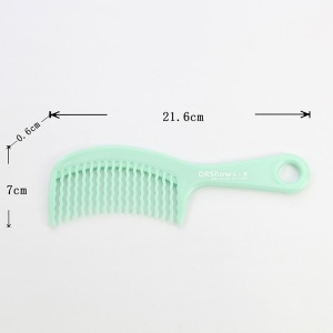 Custom Logo Home Tools Hair Care Plastic Hairbrush Colorful Hair Comb