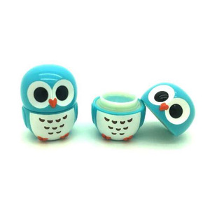 Cute animal shape lip balm container moisturizing  lip balm