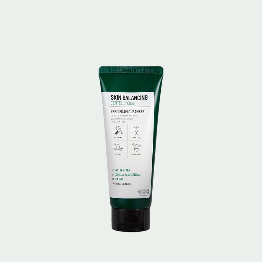 DEARBOO SKIN BALANCING CENTELLA CICA ZERO FOAM CLEANSER