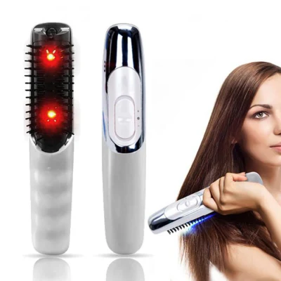 Dropshipping Electric Vibration Massage Comb Head Health Hairdressing Comb