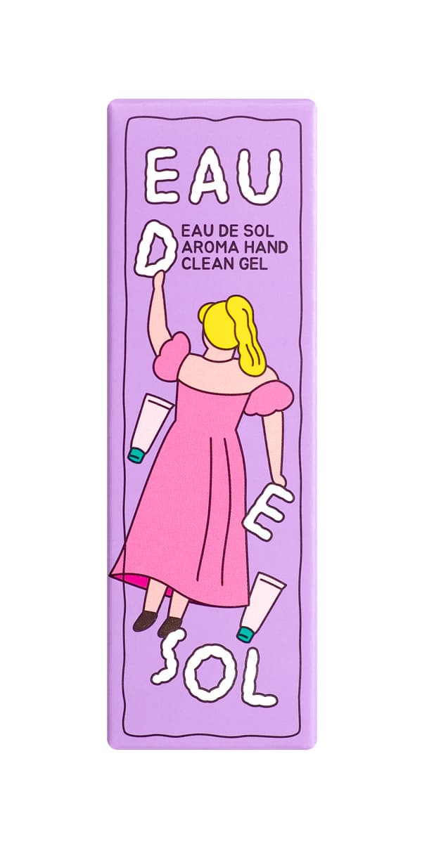 Eau De Sol Aroma Hand Clean Gel Sanitizer
