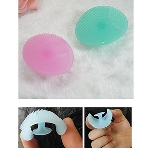 Facial Cleaning Brush Gentle Exfoliation Skin Care Tools Brush Silicone Face Scrubbers Makeup Cleaner