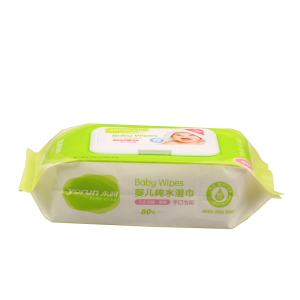 Factory ODM supplier, baby hand and mouth wipe RO pure water non-woven wipes no alcohol no addition unscented, can be customized