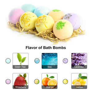 Factory Price Coloful Mini Fizzy Bath Bombs Organic In Bath Fizzies