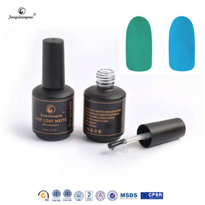 fengshangmei nail supplies soak off rubber top coat nail polish uv gel matte top coat