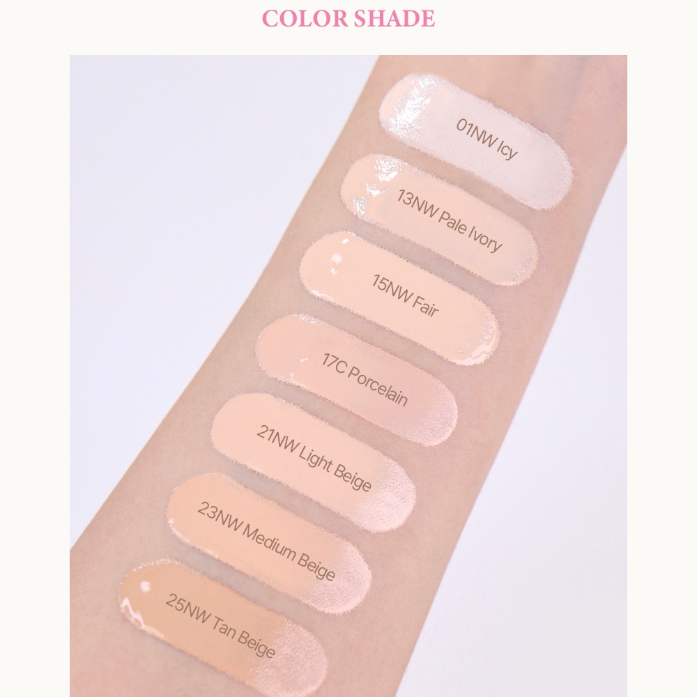 [GIVERNY] DEWY GLASSY FOUNDATION (7 shades)