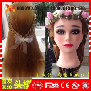hairdressers styling head mannequin heads for hairdressing salon equipment