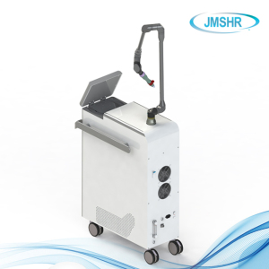 high technology vertical changeable frequency Q switch nd yag laser tattoo removal machine 1064nm 532nm wavelength