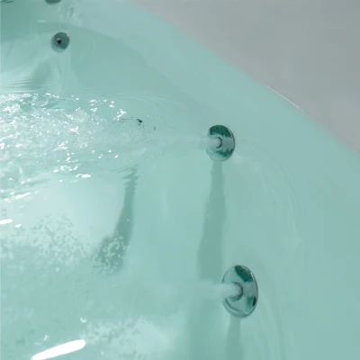 Home Bathroom Sanitary Ware Acrylic Hot Tub with Whirlpool
