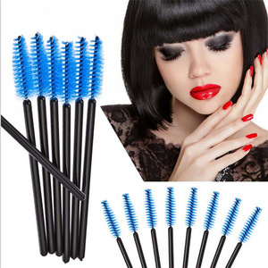 Hot Sale 100Pcs Disposable Eyelash Brush Mascara Wands Applicator One-Off Eye Lash Brush Makeup Tools