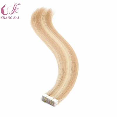 Hot Selling Double Drawn Cuticle Aligned Virgin Brazilian Hair Tape Hair Extension