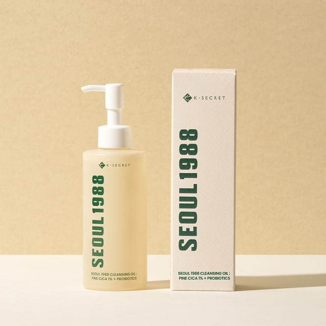 (KSECRET) SEOUL1988 Cleansing Oil Pine Cica 1% + Probiotics  200ml