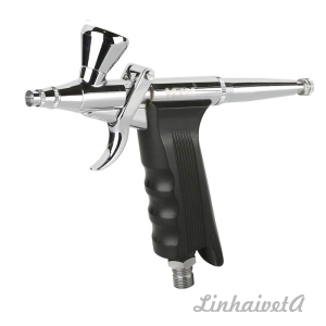 LinhaivetA cake decorate airbrush kit mini spray air brush tattoo gun set