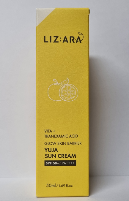 LIZARA Glow Skin Barrier Yuja Sun Cream