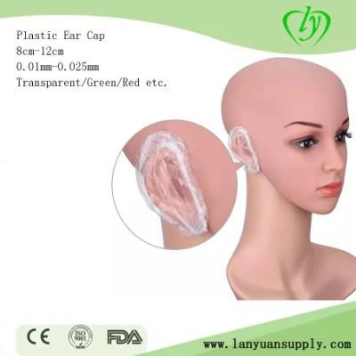 Ly Waterproof Transparent PE Beauty Ear Cover
