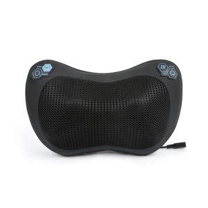 Magic soft massaging neck pillow Shiatsu kneading massage pillow home portable cordless rechargeable massage pillow