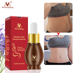 MeiYanQiong Brand 1pcs Slimming Cellulite Massage Essential Oil Fast Lose Weight Fat Burning Slimming Body Creams Care