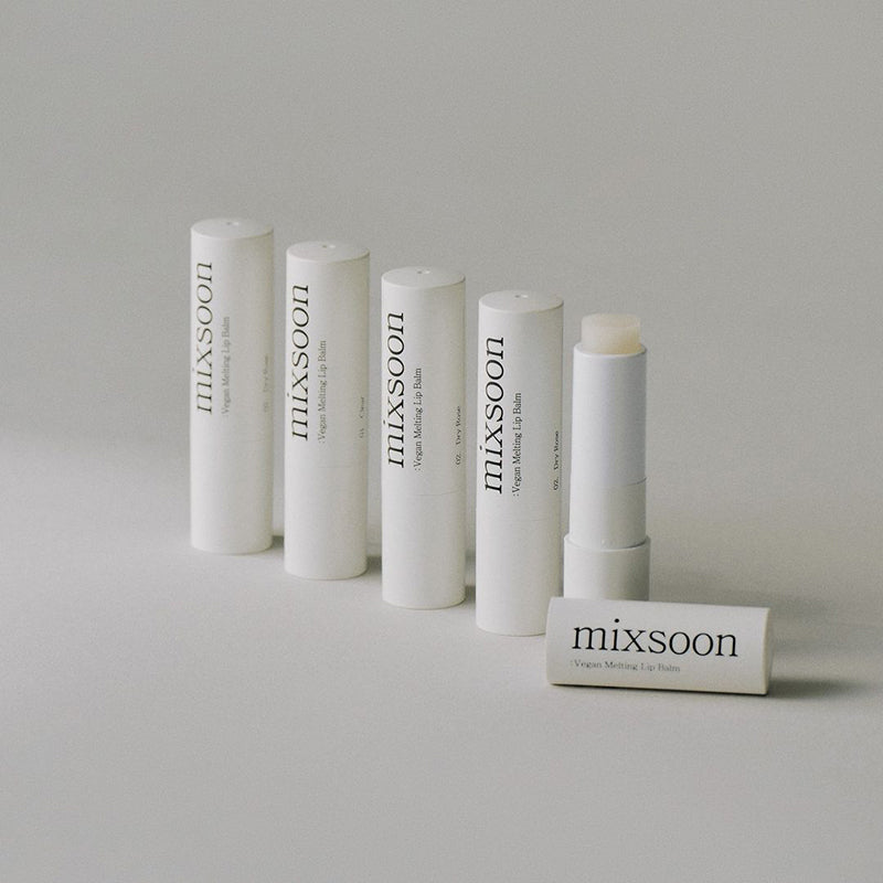 (MIXSOON) Vegan Melting Lip Balm [01.Clear] 4.1g